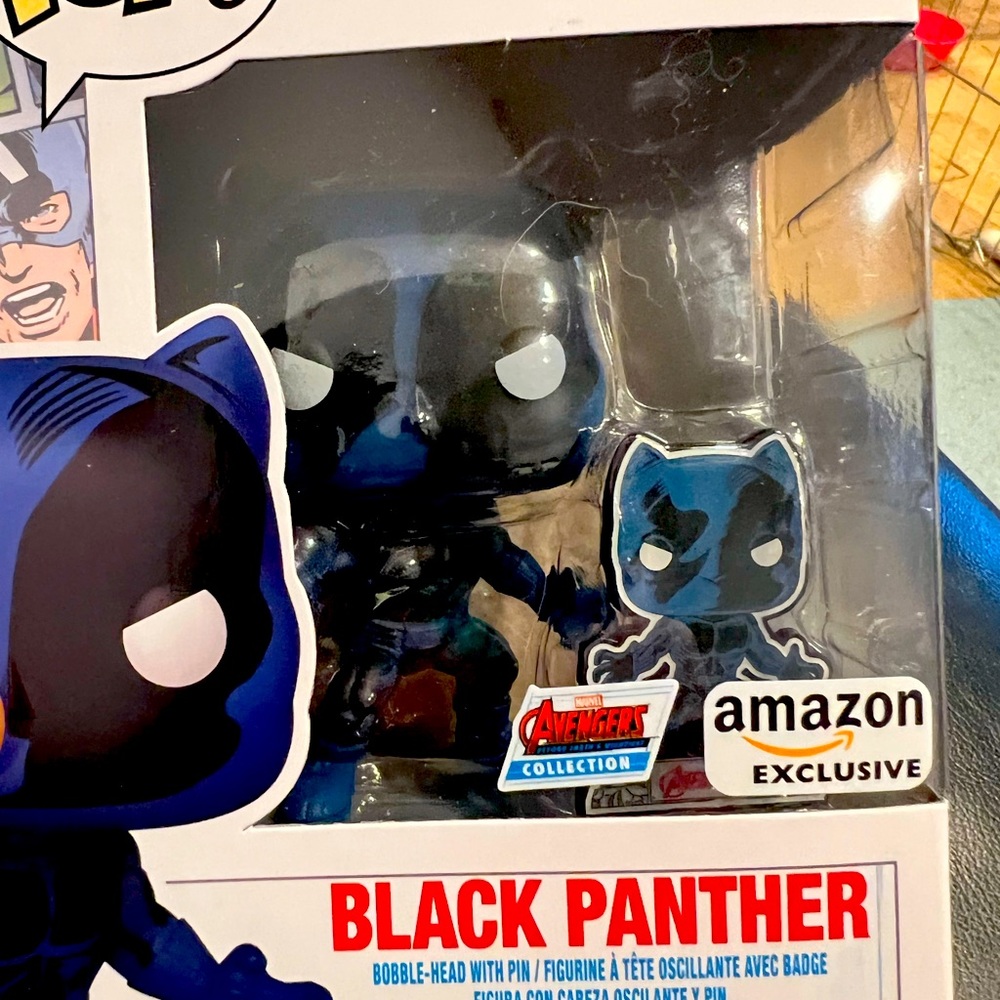NEW in box!  Black Panther bobble head